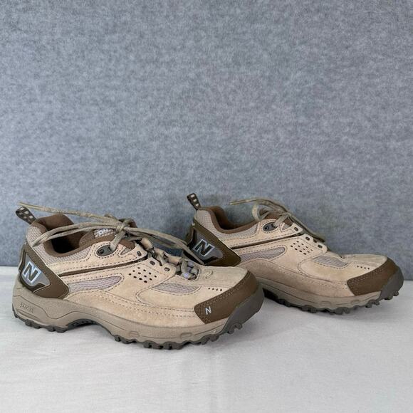New Balance Womens 8 643 Abzorb Suede Hiking Running Shoes Brown WW643TB Neutral - Picture 2 of 10
